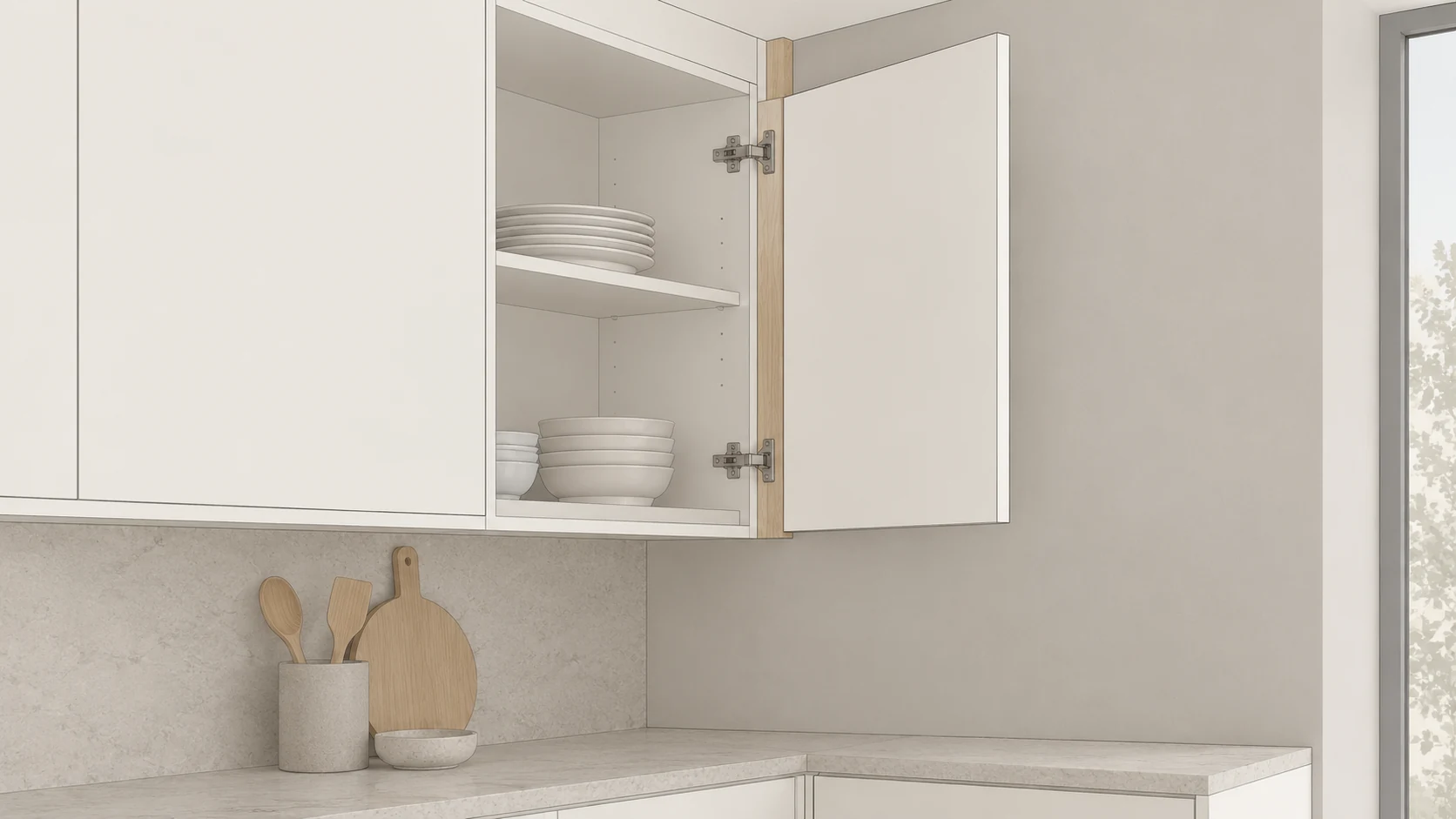 Pintu kabinet sering mentok? Jangan lupakan panel filler.